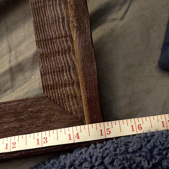 Rustic Barn Wood Picture Frame - Picture 5 of 9